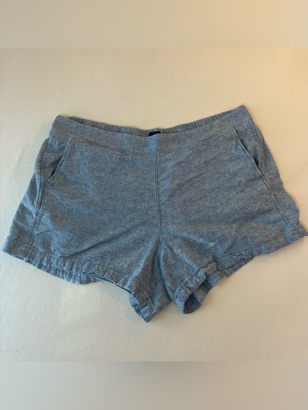GAP chambray linen blend Shorts Sz XL